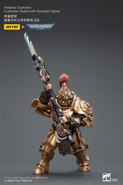 Warhammer 40k JoyToy Actionfigure - Adeptus Custodes Custodian Guard with Guardian Spear figure for collectors, display and premium shelf