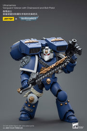 Warhammer 40k JoyToy Actionfigure - Ultramarines Vanguard Veteran with Chainsword and Bolt Pistol figure for collectors, display and