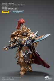 Warhammer 40k JoyToy Actionfigure - Adeptus Custodes Shield Captain with Guardian Spear figure for collectors, display and premium shelf