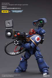 Warhammer 40k JoyToy Actionfigure - Ultramarines Desolation Sergeant with Vengor Launcher figure for collectors, display and premium shelf