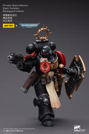 Warhammer 40k JoyToy Actionfigure - Black Templars Primaris Bladeguard Veteran figure for collectors, display and premium shelf presentation