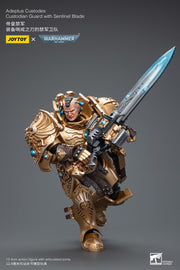 Warhammer 40k JoyToy Actionfigure - Adeptus Custodes Custodian Guard with Sentinel Blade figure for collectors, display and premium shelf