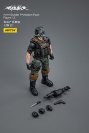 Military Figure JoyToy Actionfigure - Army Builder Promotion Pack Figure 12 figure for collectors, display and premium shelf presentation
