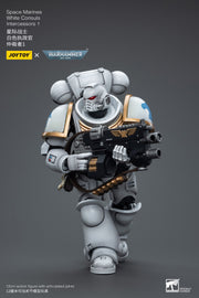 Warhammer 40k JoyToy Actionfigure - Space Marines White Consuls Intercessors 1 figure for collectors, display and premium shelf presentation