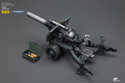 Warhammer 40k JoyToy Actionfigure - Astra Militarum Ordnance Team with Bombast Field Gun figure for collectors, display and premium shelf
