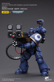Warhammer 40k JoyToy Actionfigure - Ultramarines Desolation Marine with Castellan Launcher figure from Superkrak for collectors, display