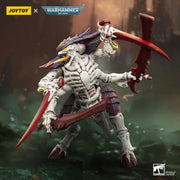 Warhammer 40k JoyToy Actionfigure - Tyranids Hive Fleet Leviathan Tyranid Warrior with Boneswords figure from Ver. 2 for collectors