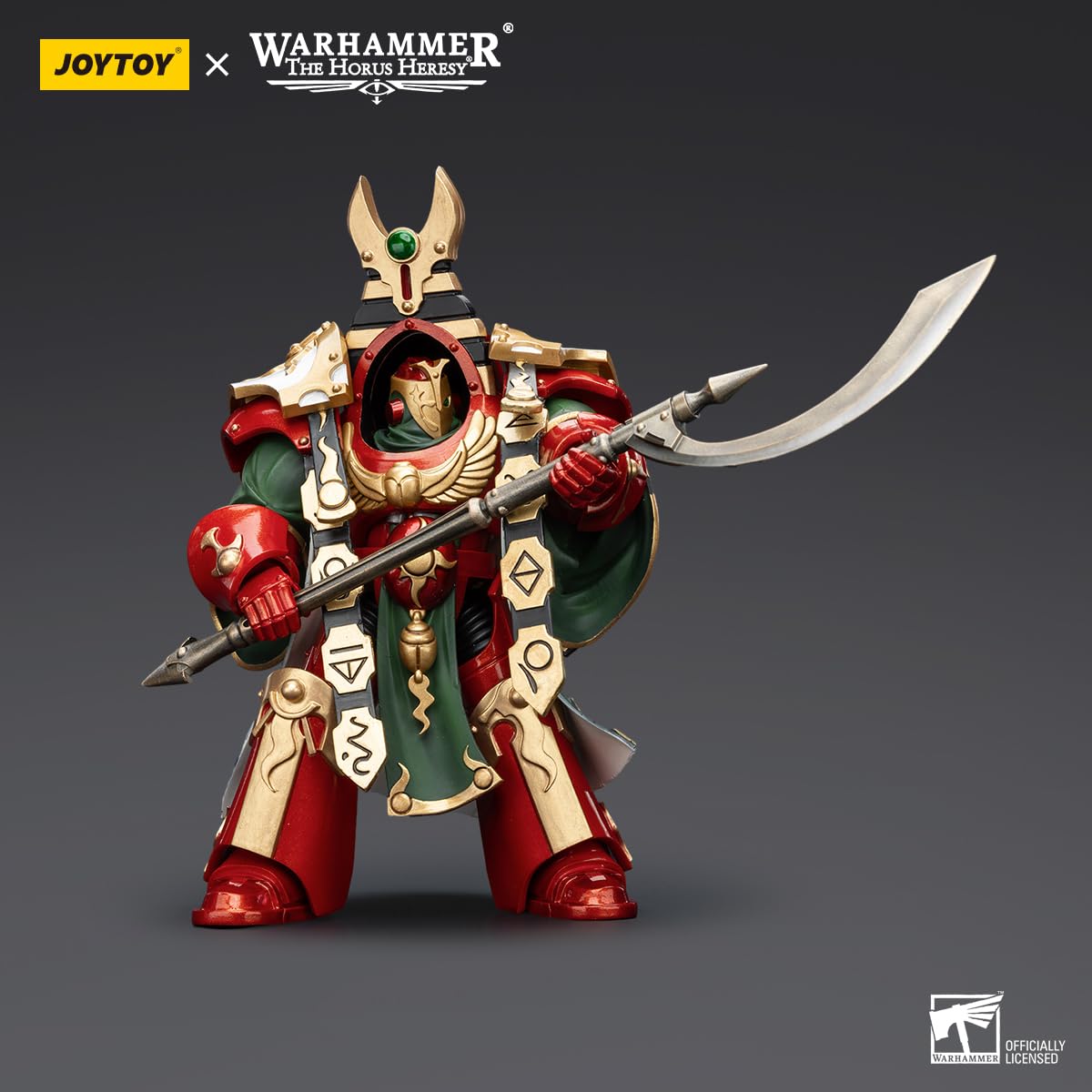 Warhammer 40k JoyToy Actionfigure - Sons of Horus Legion Praetor in Cataphractii Terminator Armour figure for collectors, display and