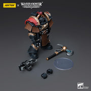 Warhammer 40k JoyToy Actionfigure - Sons of Horus Justaerin Terminator Squad Justaerin with Carsoran Power Axe figure for collectors