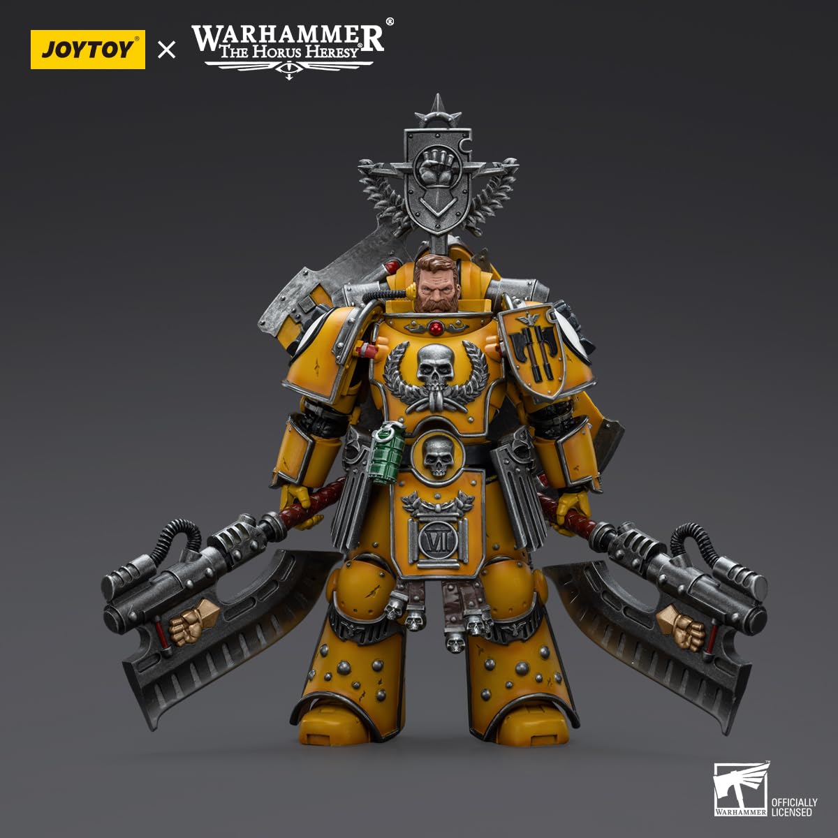 Warhammer 40k JoyToy Actionfigure - Imperial Fists Fafnir Rann figure for collectors, display and premium shelf presentation