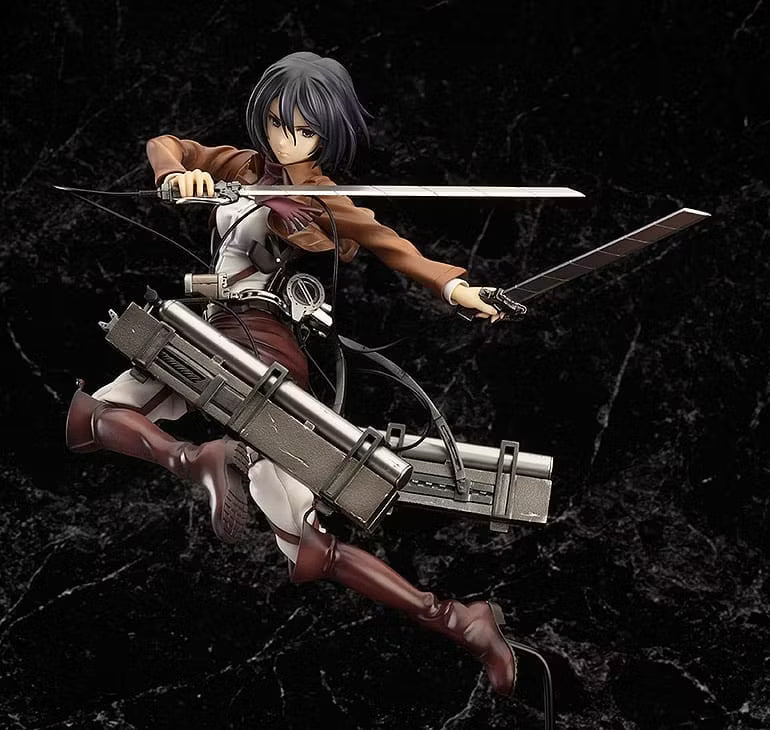 Mikasa Ackerman Realistic TPE 1:1 Replica Cosplay Model Doll statue from Funwest for collectors, display and premium shelf presentation