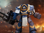 Warhammer 40k JoyToy Actionfigure - Sons of Horus Ultramarines Cataphractii Terminator Squad Terminator with Reaper Autocannon figure for