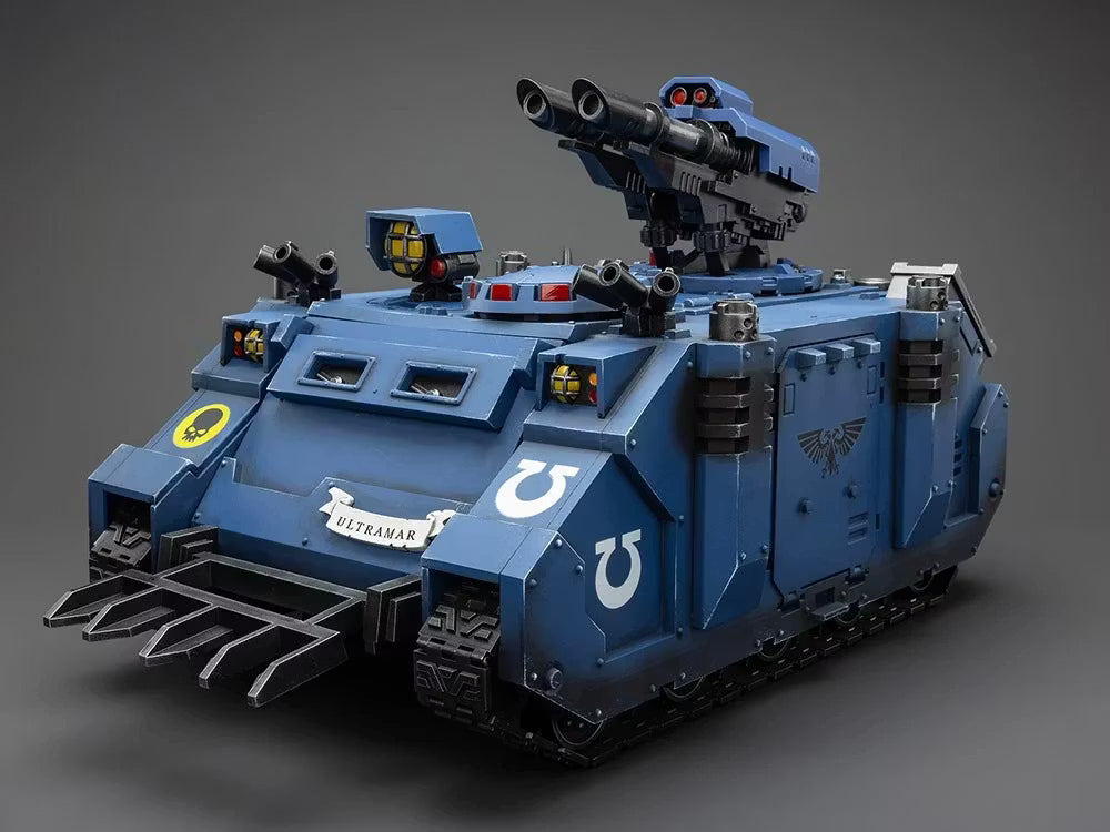 Warhammer 40k JoyToy Actionfigure - Ultramarines Razorback with Twin Lascannon figure for collectors, display and premium shelf presentation