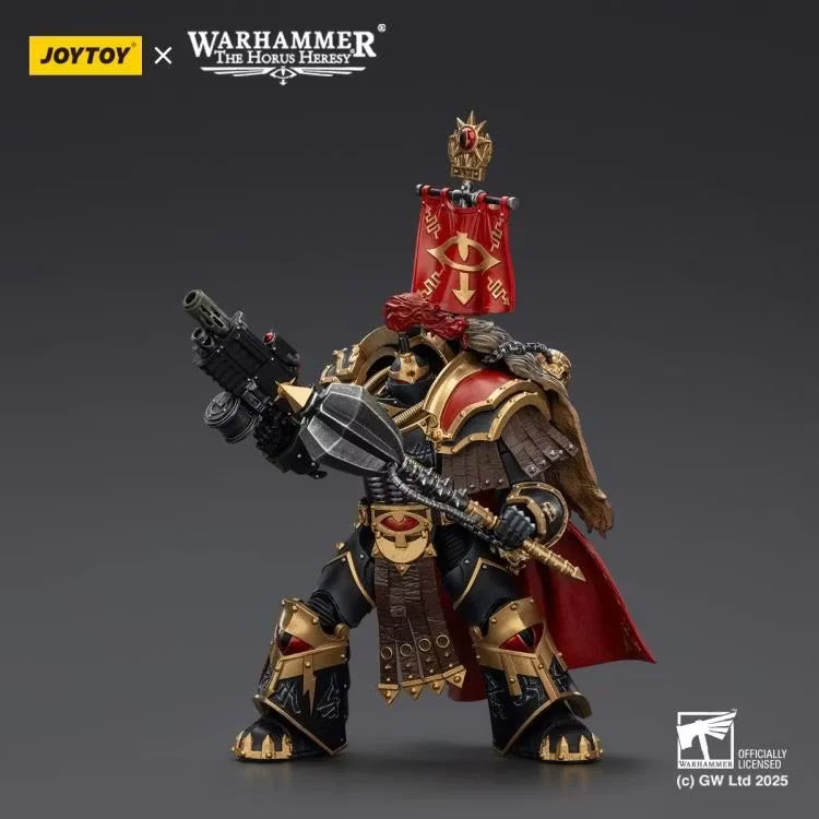 Warhammer 40k JoyToy Actionfigure - Sons of Horus Legion Cataphractii Praetor with Combi-Melta and Power Maul figure for collectors