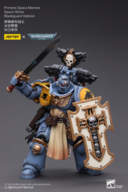 Warhammer 40k JoyToy Actionfigure - Space Wolves Bladeguard Veteran Primaris figure for collectors, display and premium shelf presentation
