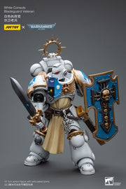 Warhammer 40k JoyToy Actionfigure - White Consuls Bladeguard Veteran figure for collectors, display and premium shelf presentation