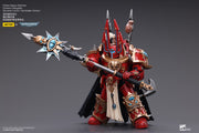 Warhammer 40k JoyToy Actionfigure - Chaos Space Marines Crimson Slaughter Sorcerer Lord in Terminator Armour figure for collectors, display