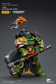 Warhammer 40k JoyToy Actionfigure - Salamanders Captain Adrax Agatone figure for collectors, display and premium shelf presentation