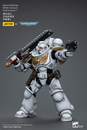 Warhammer 40k JoyToy Actionfigure - Space Marines White Consuls Intercessors 1 figure for collectors, display and premium shelf presentation