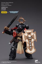 Warhammer 40k JoyToy Actionfigure - Black Templars Primaris Bladeguard Veteran figure for collectors, display and premium shelf presentation