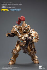 Warhammer 40k JoyToy Actionfigure - Adeptus Custodes Custodian Guard with Sentinel Blade figure for collectors, display and premium shelf