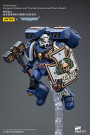 Warhammer 40k JoyToy Actionfigure - Ultramarines Vanguard Veteran with Thunder Hammer and Storm Shield figure for collectors, display and