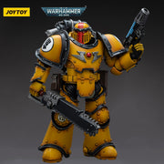 Warhammer 40k JoyToy Actionfigure - Imperial Fists Legion MKIII Despoiler Squad Sergeant with Plasma Pistol figure for collectors, display