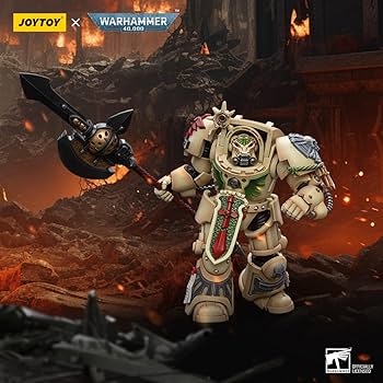 Warhammer 40k JoyToy Actionfigure - Dark Angels Deathwing Champion figure for collectors, display and premium shelf presentation