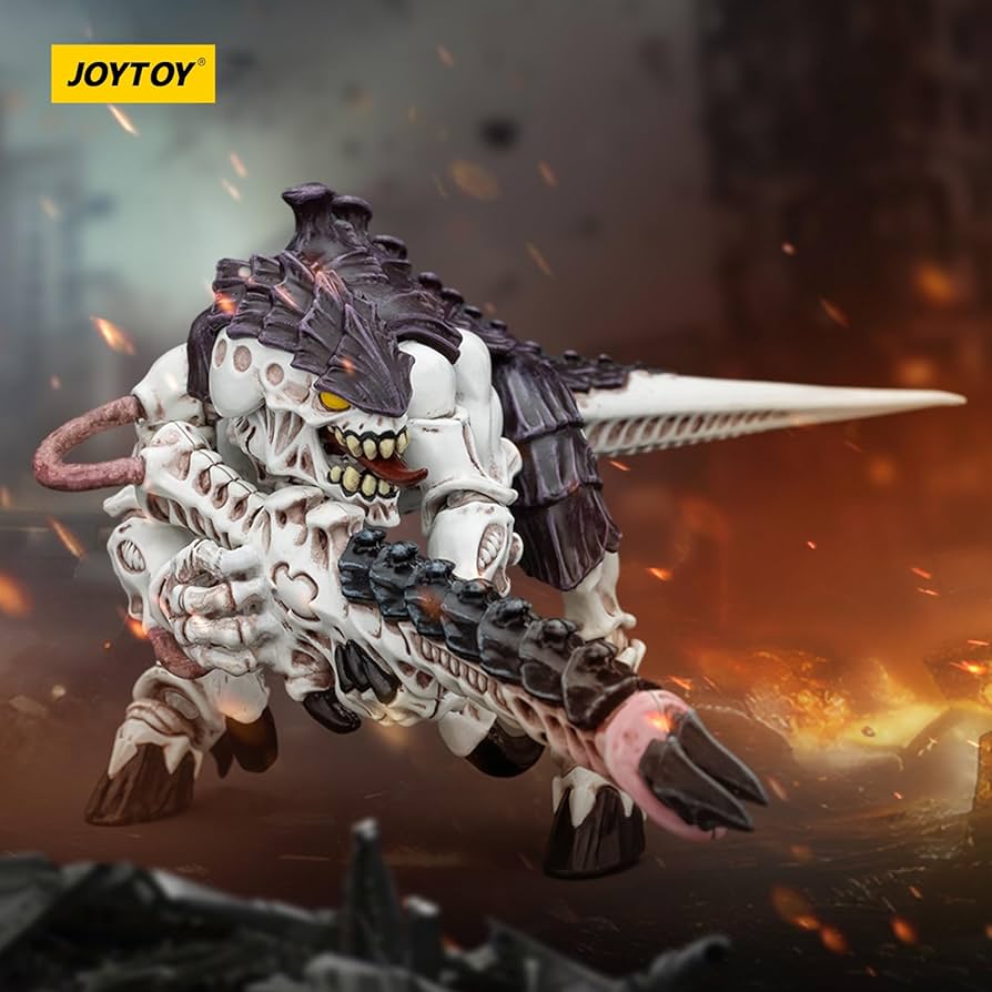 Warhammer 40k JoyToy Actionfigure - Tyranids Hive Fleet Leviathan Termagant with Spike Rifle figure for collectors, display and premium