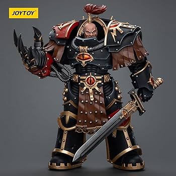 Warhammer 40k JoyToy Actionfigure - Sons of Horus Ezekyle Abaddon First Captain of the XVIth Legion figure for collectors, display and
