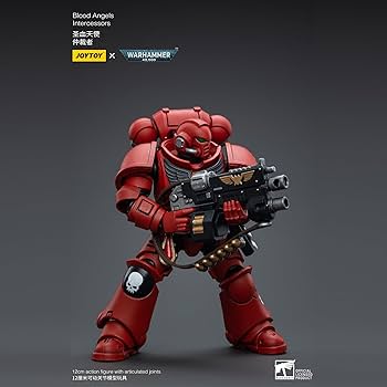 Warhammer 40k JoyToy Actionfigure - Blood Angels Intercessors figure from Ver. 3 for collectors, display and premium shelf presentation