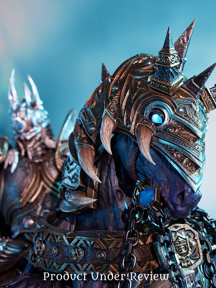 Lich King & Invincible Statue – World of Warcraft Arthas Menethil Death Knight