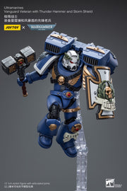 Warhammer 40k JoyToy Actionfigure - Ultramarines Vanguard Veteran with Thunder Hammer and Storm Shield figure for collectors, display and