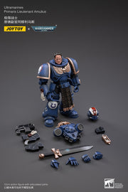Warhammer 40k JoyToy Actionfigure - Ultramarines Primaris Lieutenant Amulius figure for collectors, display and premium shelf presentation
