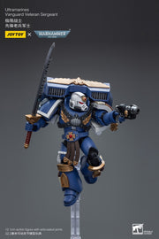 Warhammer 40k JoyToy Actionfigure - Ultramarines Vanguard Veteran Sergeant figure for collectors, display and premium shelf presentation