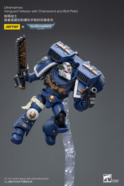 Warhammer 40k JoyToy Actionfigure - Ultramarines Vanguard Veteran with Chainsword and Bolt Pistol figure for collectors, display and