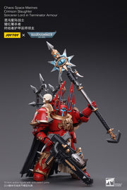Warhammer 40k JoyToy Actionfigure - Chaos Space Marines Crimson Slaughter Sorcerer Lord in Terminator Armour figure for collectors, display
