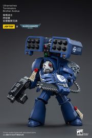 Warhammer 40k JoyToy Actionfigure - Ultramarines Terminators Brother Andrus figure for collectors, display and premium shelf presentation