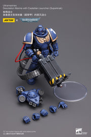 Warhammer 40k JoyToy Actionfigure - Ultramarines Desolation Marine with Castellan Launcher figure from Superkrak for collectors, display