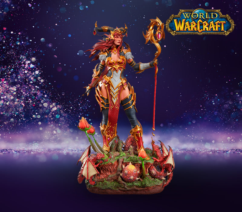 World of Warcraft - Alexstrasza Premium Statue Scale 1/5 statue for collectors, display and premium shelf presentation