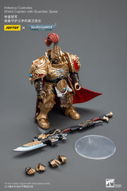 Warhammer 40k JoyToy Actionfigure - Adeptus Custodes Shield Captain with Guardian Spear figure for collectors, display and premium shelf