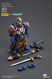 Warhammer 40k JoyToy Actionfigure - Ultramarines Honour Guard Chapter Champion figure for collectors, display and premium shelf presentation