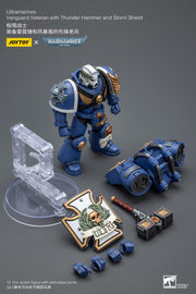 Warhammer 40k JoyToy Actionfigure - Ultramarines Vanguard Veteran with Thunder Hammer and Storm Shield figure for collectors, display and