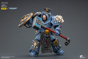 Warhammer 40k JoyToy Actionfigure - Space Wolves Arjac Rockfist figure for collectors, display and premium shelf presentation