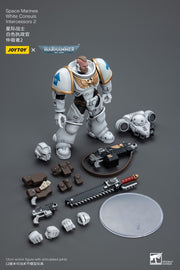 Warhammer 40k JoyToy Actionfigure - Space Marines White Consuls Intercessors 2 figure for collectors, display and premium shelf presentation