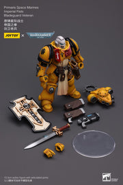 Warhammer 40k JoyToy Actionfigure - Imperial Fists Bladeguard Veteran Primaris figure for collectors, display and premium shelf presentation