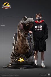Jurassic World Dominion 1:3 Bust - IN STOCK statue from Queen Studios for collectors, display and premium shelf presentation