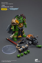 Warhammer 40k JoyToy Actionfigure - Salamanders Captain Adrax Agatone figure for collectors, display and premium shelf presentation