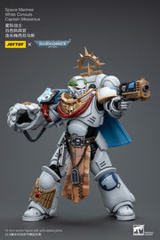 Warhammer 40k JoyToy Actionfigure - Space Marines White Consuls Captain Messinius figure for collectors, display and premium shelf