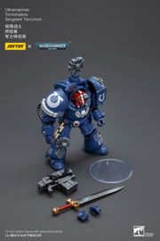 Warhammer 40k JoyToy Actionfigure - Ultramarines Terminators Sergeant Terconon figure for collectors, display and premium shelf presentation